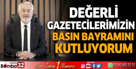 Başkan Başdeğirmen'in 24 Temmuz Basın Bayramı mesajı