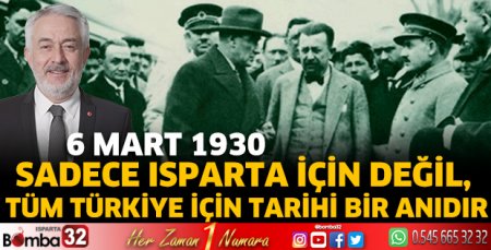 Başkan Başdeğirmen'in 6 Mart mesajı
