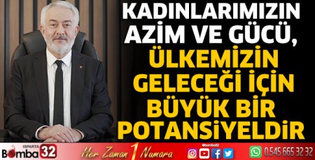 Başkan Başdeğirmen'in 8 Mart mesajı