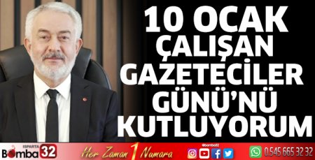 Başkan Başdeğirmen'in Gazeteciler Günü mesajı
