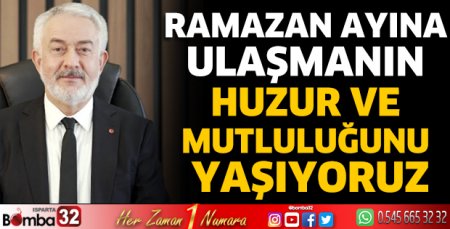 Başkan Başdeğirmen'in ramazan ayı mesajı