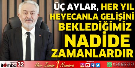 Başkan Başdeğirmen'in Üç Aylar ve Regaib Kandili mesajı
