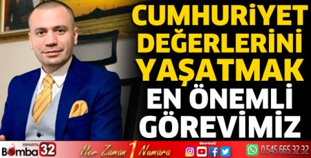 Başkan Baş'ın Cumhuriyet Bayramı mesajı
