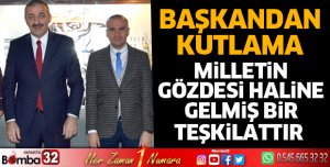Başkan Baş'tan Polis Teşkilatına kutlama mesajı