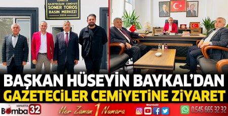 Başkan Baykal’dan Gazeteciler Cemiyetine ziyaret 