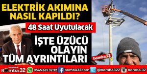 BAŞKAN BAYRAM ELEKTRİK AKIMINA NASIL KAPILDI