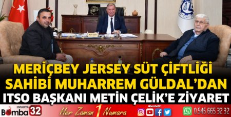 Başkan Çelik'i ziyaret ettiler