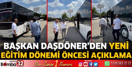 Başkan Daşdöner'den açıklama