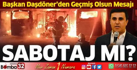 Başkan Daşdöner'den geçmiş olsun mesajı