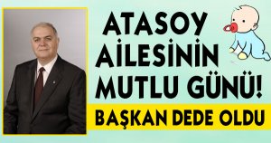 BAŞKAN DEDE OLDU