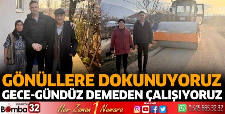 Başkan gece gündüz sahada