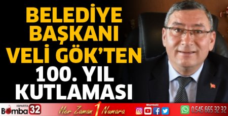 Başkan Gök'ten Cumhuriyet Bayramı kutlaması