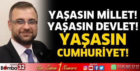 Başkan Gülay'dan Cumhuriyet Bayramı mesajı