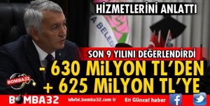 BAŞKAN GÜNAYDIN 9 YILINI DEĞERLENDİRDİ