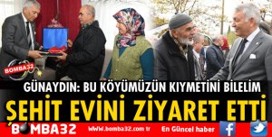 BAŞKAN GÜNAYDIN: VATANDAŞLARIMIZ KÖYLERİ BIRAKMASIN