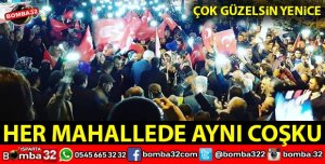 BAŞKAN GÜNAYDIN YENİCEDE COŞKUYLA KARŞILANDI
