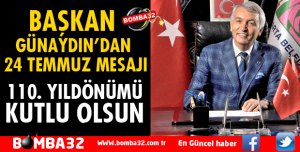 BAŞKAN GÜNAYDIN'DAN BASIN BAYRAMI MESAJI