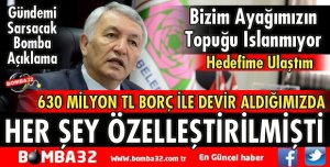 BAŞKAN GÜNAYDIN'DAN BOMBA AÇIKLAMALAR