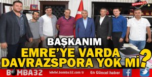 BAŞKAN GÜNAYDIN'DAN EMRESPOR'A DESTEK SÖZÜ