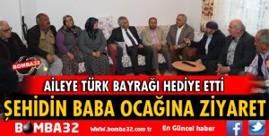 BAŞKAN GÜNAYDIN'DAN ŞEHİT AİLESİNE ZİYARET!