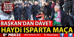BAŞKAN GÜNAYDIN'DAN SÖKESPOR MAÇINA DAVET