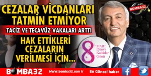 BAŞKAN GÜNAYDIN'IN 8 MART DÜNYA KADINLAR GÜNÜ MESAJI
