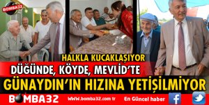 BAŞKAN GÜNAYDIN'IN HIZINA YETİŞİLMİYOR