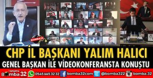 BAŞKAN HALICI GENEL BAŞKAN İLE KONUŞTU