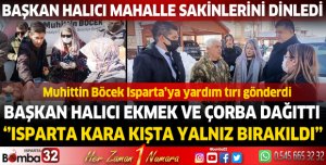 Başkan Halıcı kesinti yaşanan mahalleleri ziyaret etti