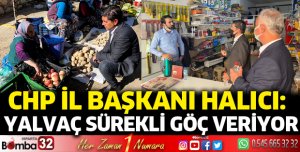 Başkan Halıcı, Yalvaçlılarla buluştu
