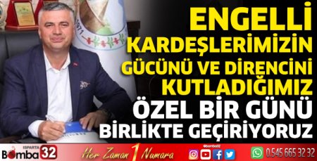 Başkan İpekçi'nin Engelliler Günü mesajı