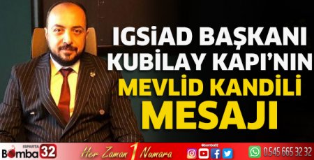 Başkan Kapı’dan Mevlid Kandili Mesajı