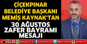 BAŞKAN KAYNAK’TAN ZAFER BAYRAMI MESAJI