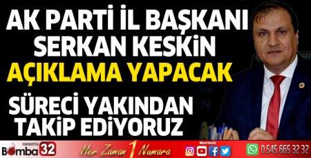 Başkan Keskin açıklama yapacak