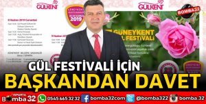 BAŞKAN KUTSAL'DAN FESTİVAL DAVETİ