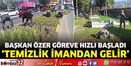 Başkan Mustafa Özer göreve hızlı başladı