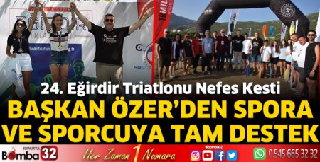 Başkan Özer’den spora ve sporcuya tam destek