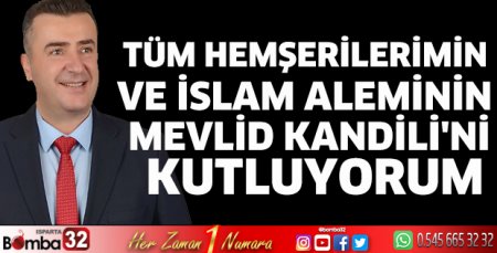 Başkan Özer'in kandil mesajı