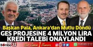 Başkan Pala, Ankara'dan mutlu döndü
