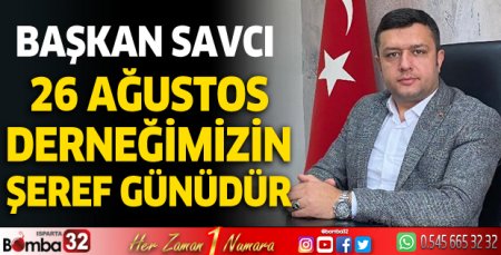 Başkan Savcı: Derneğimiz 108 yaşında