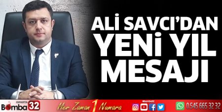 Başkan Savcı'dan yeni yıl mesajı