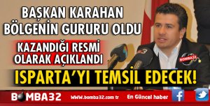 BAŞKAN ŞEVKET  KARAHAN BÖLGENİN GURURU OLDU