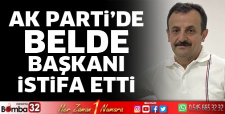 Başkan Seyfi Özdamar istifa etti