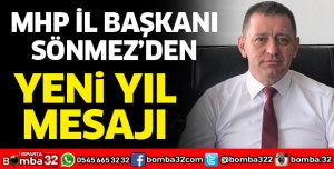 BAŞKAN SÖNMEZ'DEN YENİ YIL MESAJI