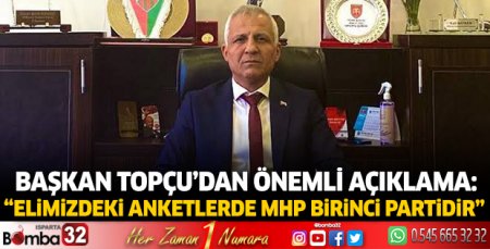 Başkan Topçu'dan önemli açıklama 