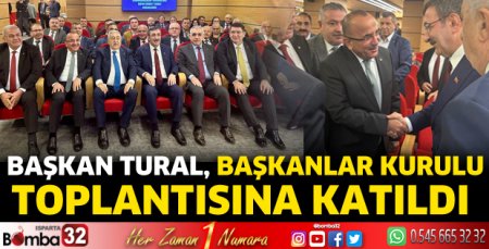 Başkan Tural, Başkanlar Kurulu toplantısına katıldı 