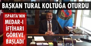 BAŞKAN TURAL GÖREVİNE BAŞLADI