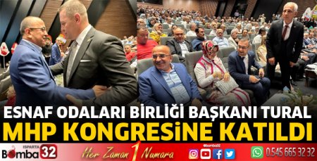 Başkan Tural, MHP kongresine katıldı