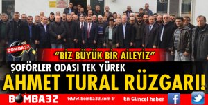 BAŞKAN TURAL ŞOFÖRLERLE BULUŞTU