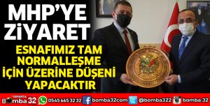 Başkan Tural ve oda başkanlarından MHP’ye ziyaret